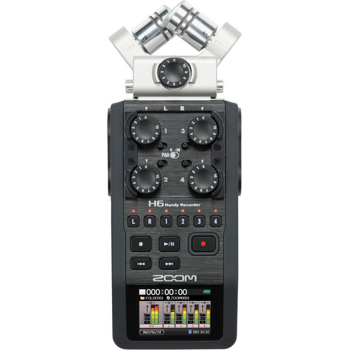 Zoom H6 Portable Handy Recorder