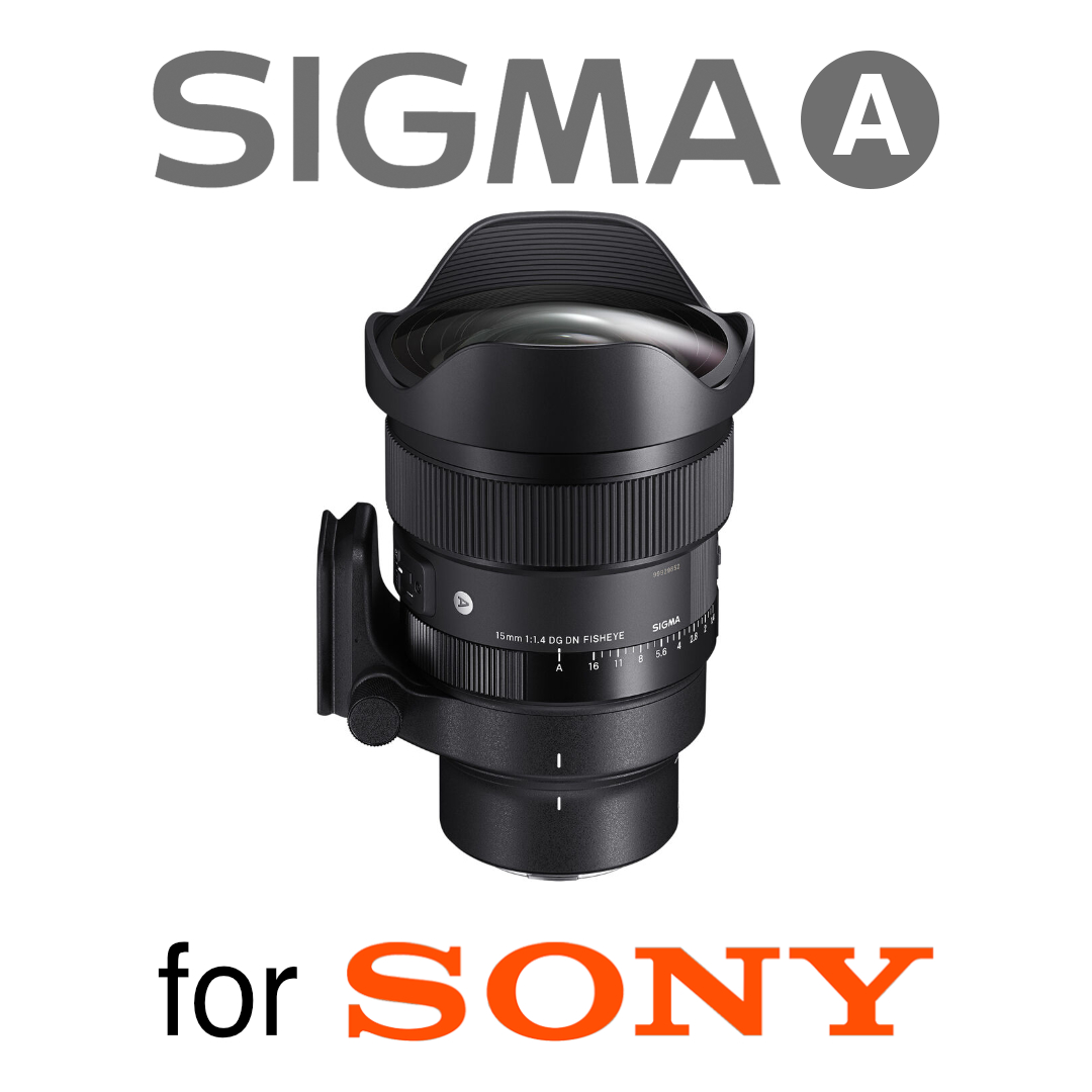 Sigma 15mm f/1.4 Fisheye DG DN Art Lens (Sony E)