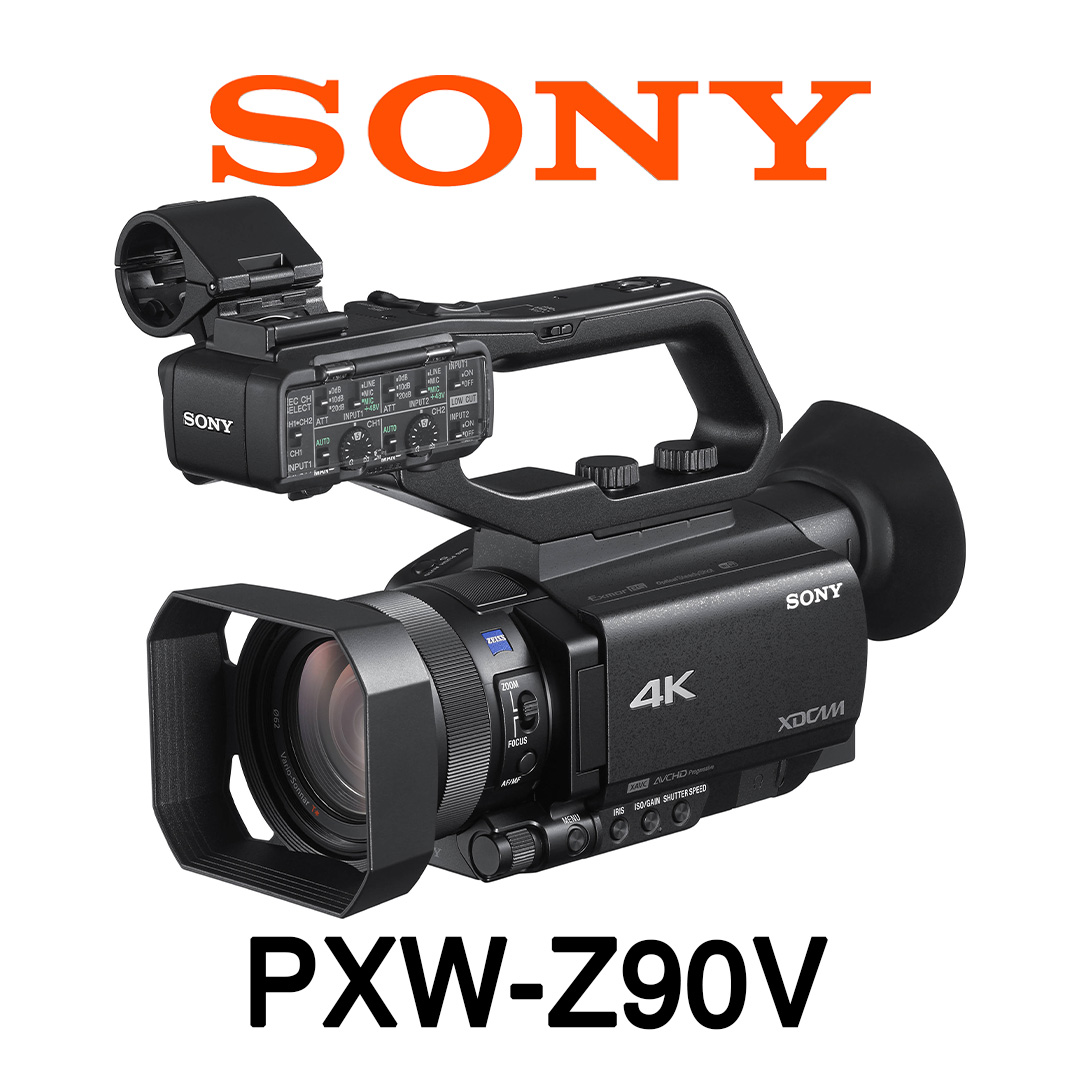 Sony PXW-Z90V 4K HDR XDCAM with Fast Hybrid AF