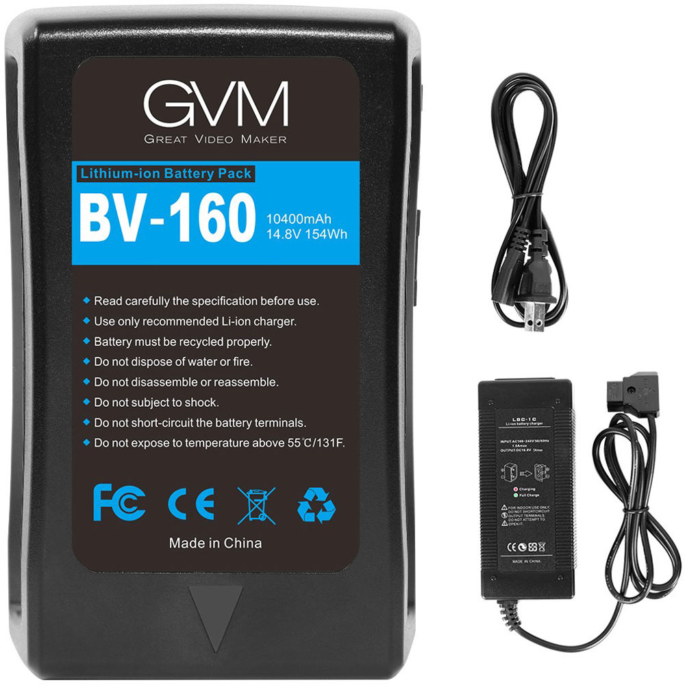 V Mount Battery with D-Tap