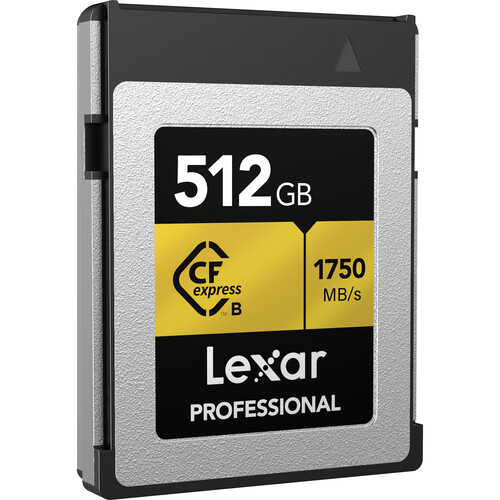 Lexar CFExpress Type-B 512 GB 1750 MB/s Memory Card