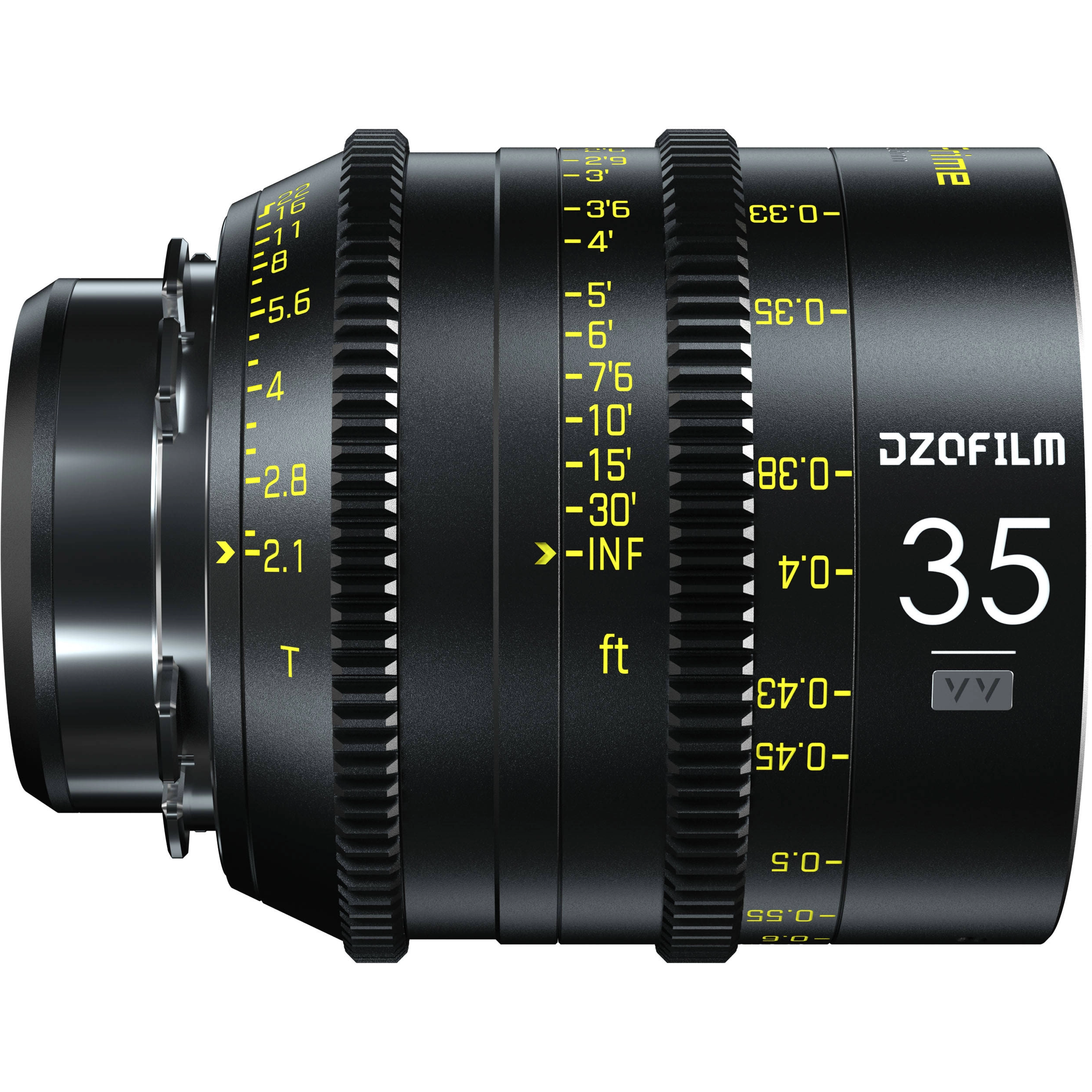 DZOFilm VESPID 35mm T2.1 Lens - PL and EF mounts