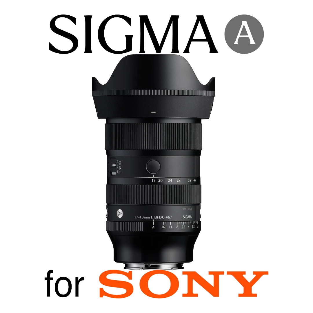 Sigma 17-40mm f/1.8 DC Art Lens for Sony E