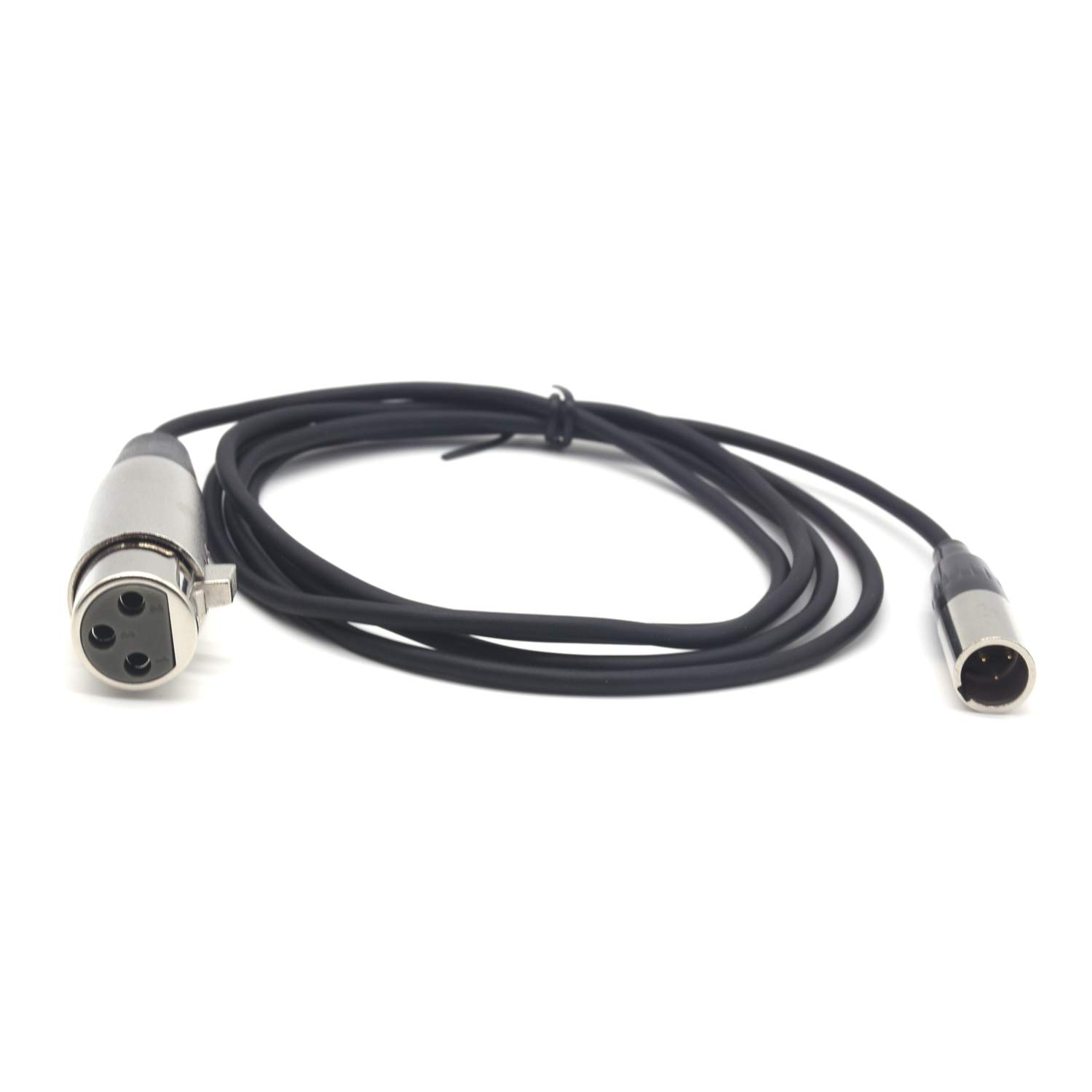 Mini -XLR Male to XLR Female Plug Microphone Cable for Blackmagic Pocket 4K Camera Video