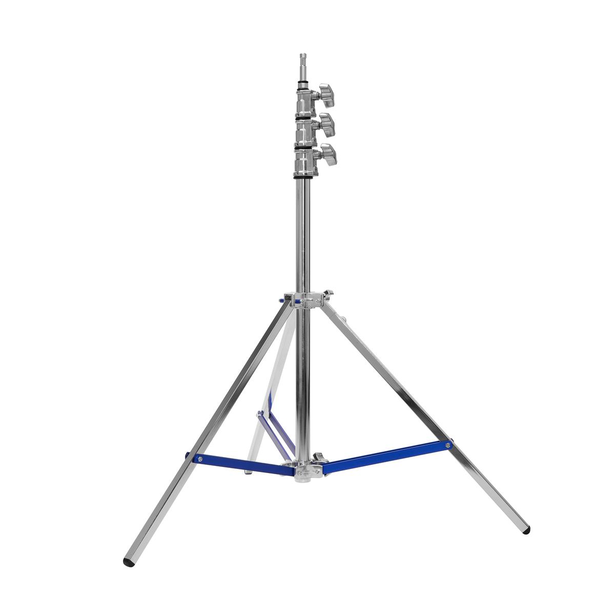 Flashpoint 9.9' Light Stand Pro with Leveling Leg, Silver