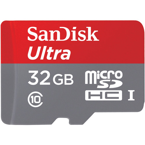 SanDisk 32GB MicroSDXC Ultra Plus Memory Card With Adapter