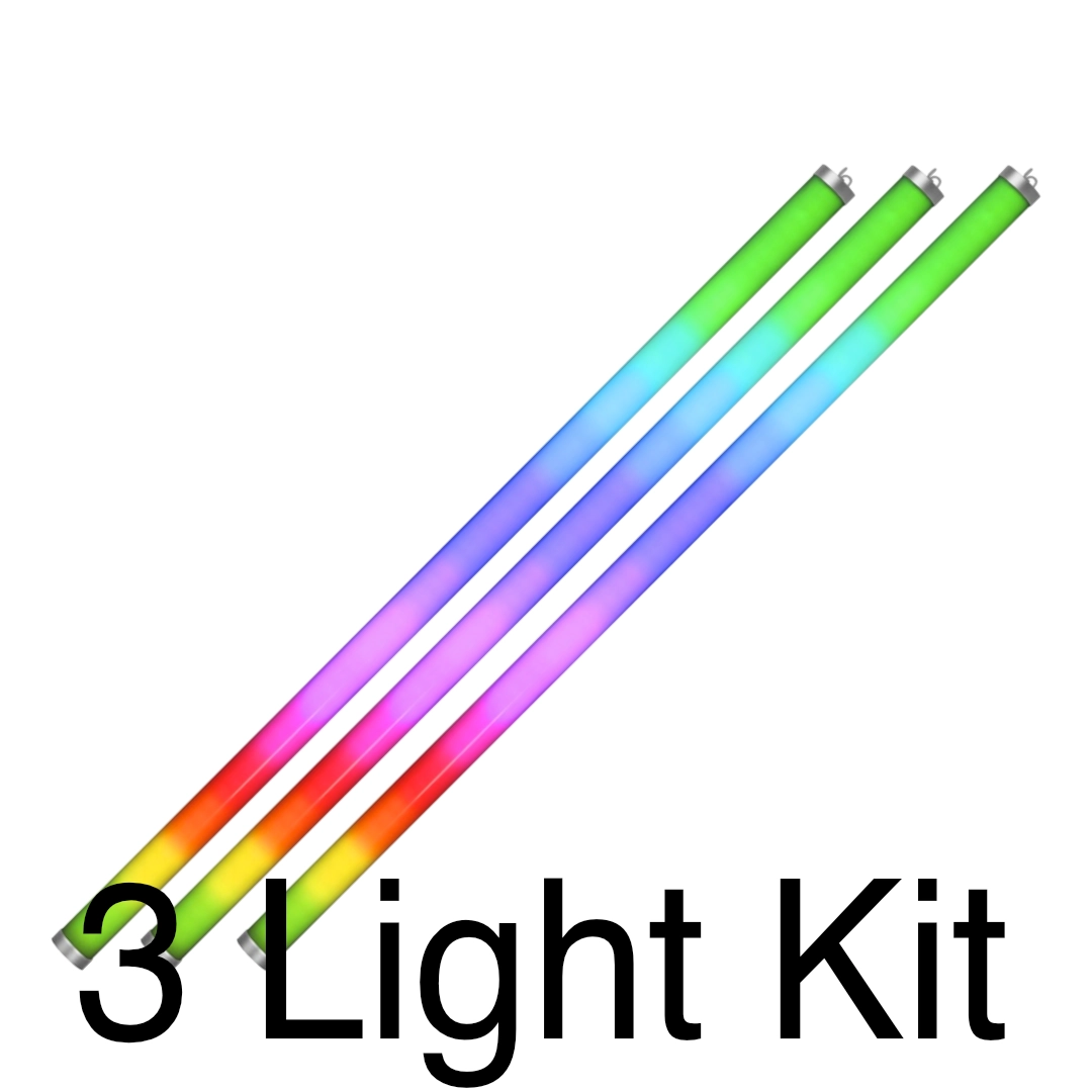 Astera PixelTube AX1 1m Wireless 28W RGB LED 3 Light Kit