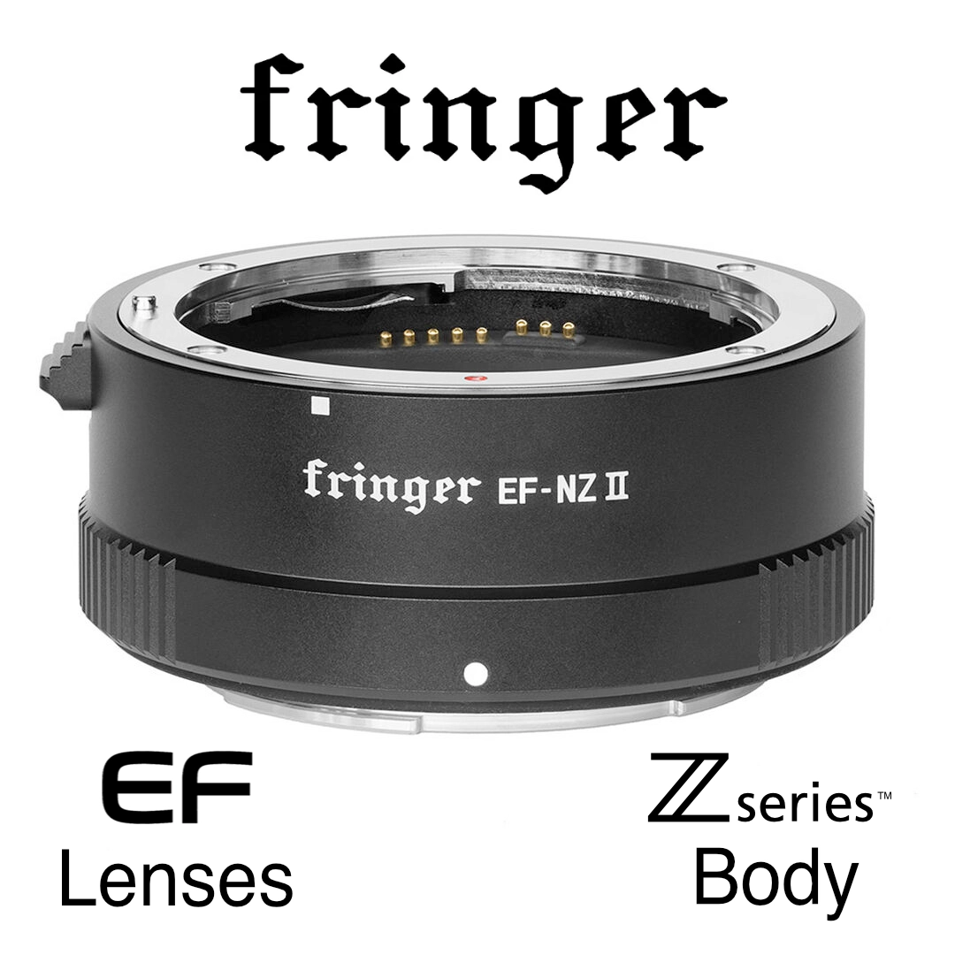 Fringer EF-NZ II Canon EF Lens to Nikon Z Camera Autofocus Adapter