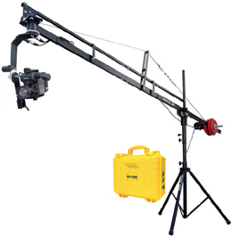 Proaim 14ft Camera Jib with 360° motorized pan tilt head