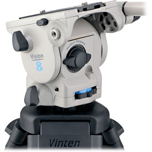 Vinten Carbon Fiber Tripod kit with Vision 8 Fluid Head (100mm Ball Base)